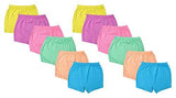 LUXCY Girls' Panties (Multi-Coloured, 3-4 Years, Pack of 12) - NEIGHBOUR JOY