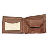 Woodland Genuine Leather Men's Wallet (Dark Maroon)