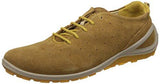 Woodland Men's Camel Leather Sneakers - 7 UK/India (41 EU)