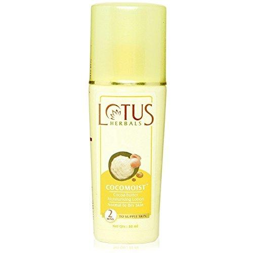 Lotus Herbals Cocomoist Cocoa-Butter Moisturising Lotion, 80ml