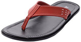 Paragon Men's Leather Casual Slipper (Size: 10, Red) - NEIGHBOUR JOY