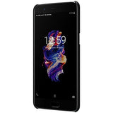 Nillkin Oneplus 5 Case Nillkin Frosted Shield Matte Plastic Slim Fit Case Cover Shell (with Screen protector film) (Frosted) (Black) - NEIGHBOUR JOY
