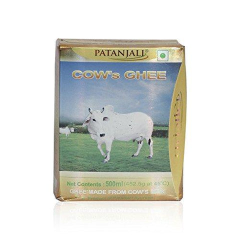 Patanjali Cow's Ghee - 500ml Carton - NEIGHBOUR JOY