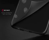 Chevron ChevSleek Series 360 Degree Protection ChevPremium Powered Chevron Soft Silicon Smooth Texture Feel Back Cover Case For OnePlus 5 - Simply Black - NEIGHBOUR JOY