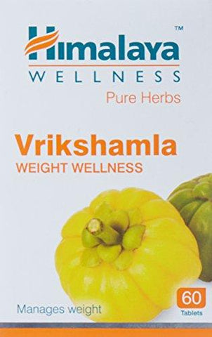 Himalaya wellness Pure Herbs Vrikshamla Weight Wellness 60 Tablets 350 mg