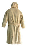 Loomkart Very Fine Export Quality Bath Robes in Beige With Hood in Avioni Zip-Packing- Standard Size - NEIGHBOUR JOY