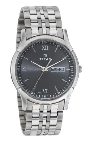 Titan Karishma Analog Black Dial Men's Watch - 1636SM01