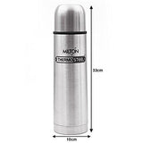 Milton Thermosteel Flip Lid Flask, 1 Litre, Silver