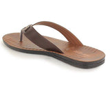 Trase Italica Vesta Tan Flip-flops for Men-10 IND/UK