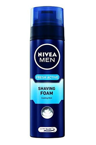 Nivea Men Fresh Active Shaving Foam - 200 ml