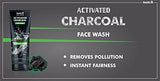 Healthvit Activated Charcoal Facewash, 100ml