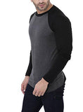 Katso Men's Raglan Neck Full Sleeve Cotton T-Shirt - NEIGHBOUR JOY