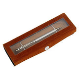 Jewel Fuel Swarovski Studded Silver Pen With Velvet Gift Box - NEIGHBOUR JOY