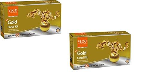 VLCC GOLD FACIAL KIT - 60G (PACK OF 2) (MRP-500)