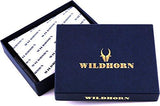 Wildhorn Blue Leather Men's Wallet