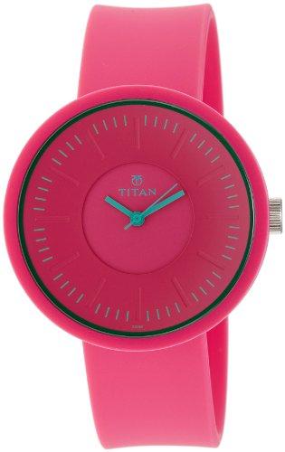 Titan Youth Analog Pink Dial Women's Watch - 9953PP01J