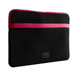 Credo 10" 10.5" 10.6" inch Black / Red Water Resistant Neoprene Tablet Sleeve Laptop Pouch Cover Carrying Case Briefcase 10.1 Inch for Samsung Galaxy Tab A SM-T580 / Tab S3 / Huawei MediaPad M2 / MediaPad T1 10 / MediaPad 10 Link - NEIGHBOUR JOY