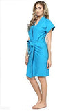 FeelBlue Cotton Bathrobe (Firozi) - NEIGHBOUR JOY