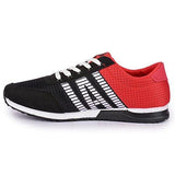 Action Shoes Men's Black-Red Running Shoes - 9 UK/India (43 EU)(KMP-1651-BLACK-RED) - NEIGHBOUR JOY