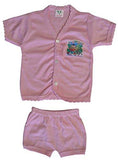 Cool Baby Baby 5 Shirts & Matching Shorts (COOL-004_Multicolour_0 - 6 Months) - NEIGHBOUR JOY