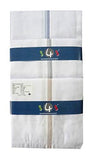 S4S 100% Cotton Striped Handkerchiefs (Pack of 12) - NEIGHBOUR JOY