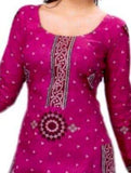 Miraan Women's Cotton Unstitched Salwar Suit Dress Material (Sg302 _Pink _Free Size) - NEIGHBOUR JOY