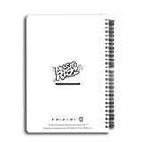 Mc Sid Razz Official "Friends" Infographic and Doodle' Notebooks (Pack of 2) - NEIGHBOUR JOY