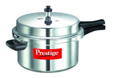 Prestige Popular Outer Lid Aluminium Pressure Cooker, 7.5 Litres, Silver