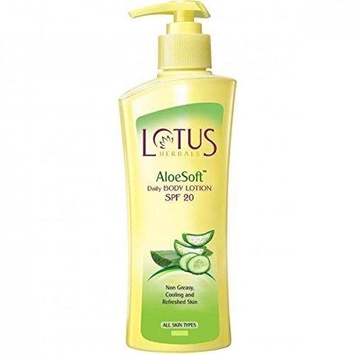 Lotus Herbals Aloe Soft Daily Body Lotion SPF-20, 250ml