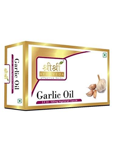 Sri Sri Ayurveda Garlic Oil, 30 Capsules