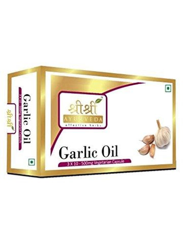 Sri Sri Ayurveda Garlic Oil, 30 Capsules