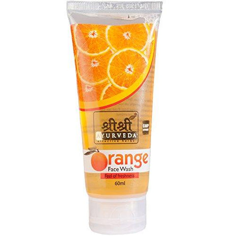 Sri Sri Ayurveda Orange Face Wash, 60ml