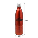 Milton Thermosteel Duo Deluxe, 750ml, Red