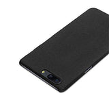 For OnePlus 5 Tarkan QuickSand Case : Matte Slim Hard Bumper Back Cover For One Plus 5 [Sandstone Black] - NEIGHBOUR JOY