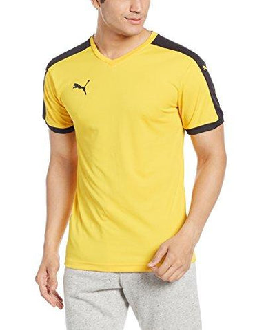 Puma Men's V-Neck Synthetic T-Shirt