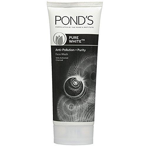 Pond's Pure White Anti Pollution Face Wash, 100g