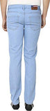 Ibs Mens Denim Slim Fit Jeans 32 (Sky Blue) - NEIGHBOUR JOY