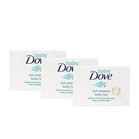 Baby Dove Baby Bar Rich Moisture 3x75 g