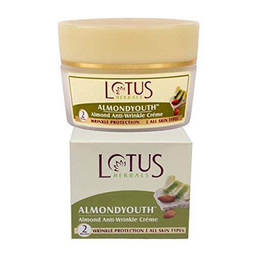 Lotus Herbals Almondyouth Almond Anti-Wrinkle Cream, 50g