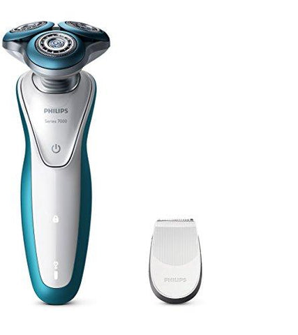 Philips S7320/12 Aqua Touch Wet and Dry Electric Shaver with Aqua Tec Wet and Dry (Blue/White)