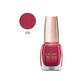 Lakme True Wear Nail Color, Shade 506, 9 ml