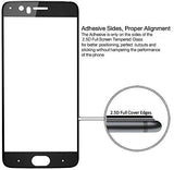 OnePlus 5 Tempered Glass,Premium Series 2.5D Full Screen Guard for One Plus 5 Midnight Black Colour with LED Hole,Case Friendly Design by Mobi Armor - NEIGHBOUR JOY