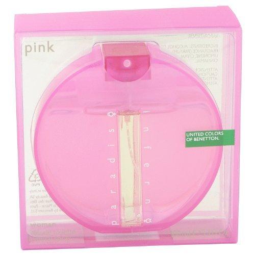 Benetton Inferno Paradiso Pink By Benetton Eau De Toilette Spray 3.4 Oz for Women