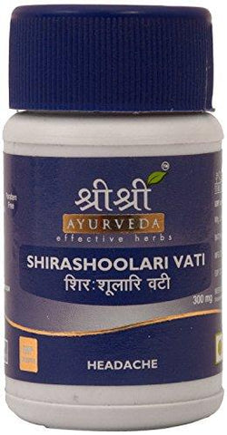 SRI SRI AYURVEDA Shirashoolari Vati - Pack of 60 tablets