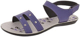 Paragon Women's Purple PU Sandals (4) - NEIGHBOUR JOY