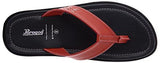 Paragon Men's Leather Casual Slipper (Size: 10, Red) - NEIGHBOUR JOY