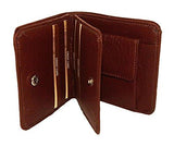 Orbit Brown Leather Men's Wallet - NEIGHBOUR JOY