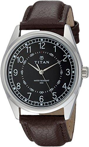 Titan Neo Analog Black Dial Men's Watch-1729SL02