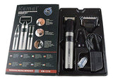 Kemei KM-1210 3 in 1 Rechargeable Nose Trimmer, Hair Trimmer and Shaver - Gromming Set for Men, Women- MutliColor