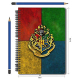 Mc Sid Razz Official "Harry Potter"- House Crest 3 - Notebook licensed by Warner Bros,USA - NEIGHBOUR JOY